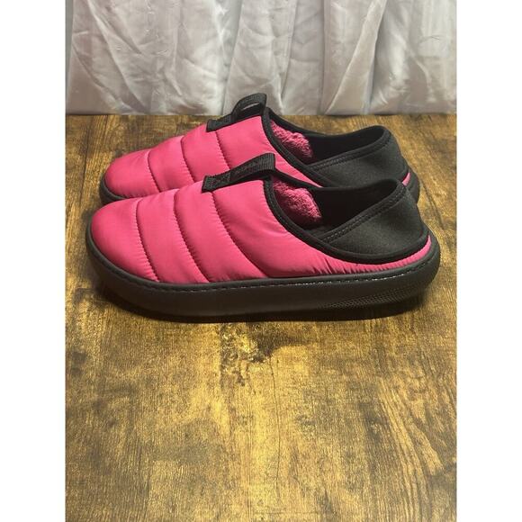 Crocs Classic Puff Moc Dragonfruit Pink Slip On Comfort Lined Womens 10 Mens 8 - Picture 5 of 11